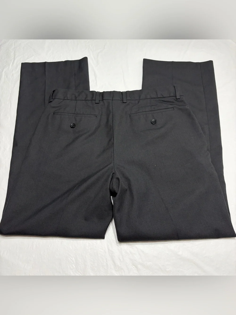 Banana Republic Gray Flat Front Dress Pants Men’s 33/32